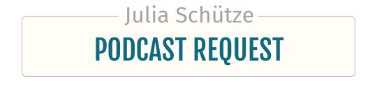 Julia Schütze-Moderatorin