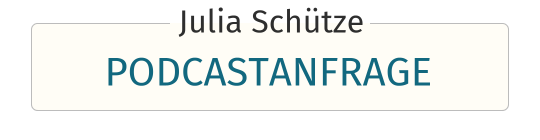 Julia Schütze-Moderatorin